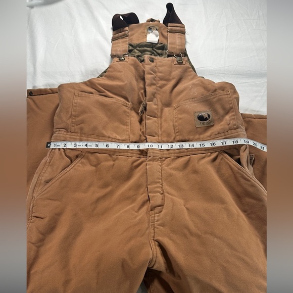 Berne Heritage Mens Insulated Bib Overall-Brown
Medium Short 40-42 - Picture 4 of 7